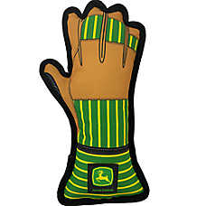 Pets First John Deere Work Glove Dog Toy