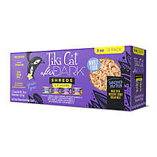 Tiki Cat - Adult, Wet Food, After Dark, Shreds, Variety Pack, 12 CT, 36 OZ