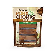 Pork Chomps&trade; Roasted Bones Rawhide Free Dog Treat