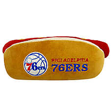 Pets First Philadelphia 76ers Plush Hot Dog Dog Toy