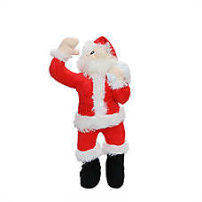 MIGHTY JR Arctic Santa Dog Toy