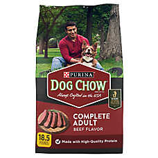 Purina Dog Chow Tender & Crunchy Adult Dry Dog Food - Beef