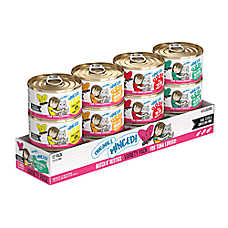 Weruva B.F.F. Originals Minced! For Tuna Lovers Batch O' Besties Adult Cat Wet Food - Variety Pack,