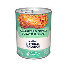 Natural Balance Limited Ingredient Diets Adult Wet Dog Food - Grain Free, Chicken & Sweet Potato