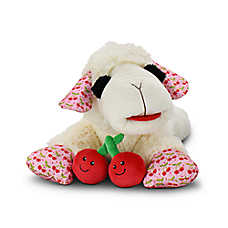 Multipet? Lamb Chop Jumbo Cherry Dog Toys