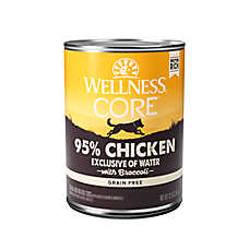 Wellness CORE 95% All Life Stage Wet Dog Food - Natural, Grain Free