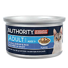 Authority Adult Wet Cat Food - Entree in Gravy, 3 Oz.