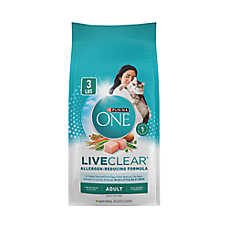 Purina ONE LiveClear Allergen Reducing  Dry Cat Food - Chicken
