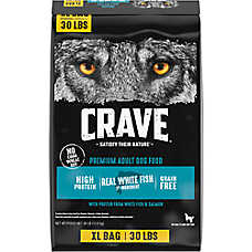 Crave Adult Dry Dog Food - Salmon & Oceanfish
