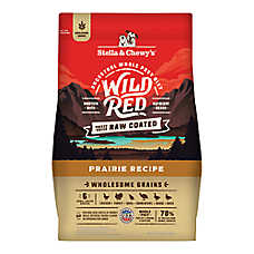 Stella & Chewy's Wild Red With Grain Adult Dry Dog Food - Freeze-Dried, Raw Coated, Prairie Recipe