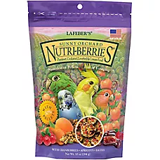 Lafeber's® Sunny Orchard Nutri-Berries Parakeet & Cockatiel Food - Foraging Bird Food