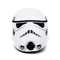 Buckle-Down Storm Trooper Helmet White Plush Dog Toy