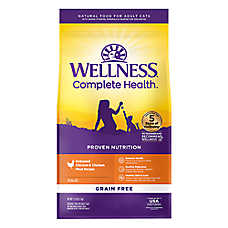 Wellness? Complete Health Adult Cat Food - Natural, Grain Free, Chicken & Chicken Meal