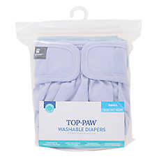 Top Paw? Female Washable Dog Diapers, Ultra Absorbent, Adjustable, Fashion Printed & Skirt, 3 Count