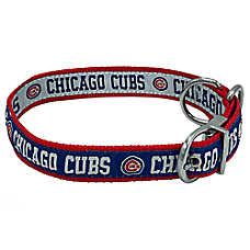 Pets First Chicago Cubs Reversible Dog Collar