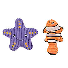 Joyhound Biteshield Plush Fish Starfish Squeaky Plush Dog Toy