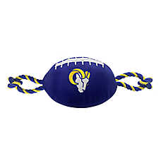 Los Angeles Rams NFL Football Rope Dog Toy