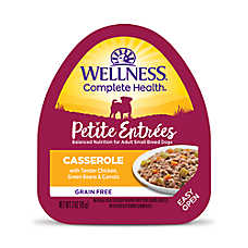 Wellness? Petite Entrees Small Breed Adult Dog Food - Natural, Grain Free, Casserole