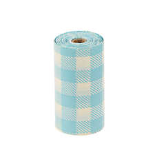 Top Paw? Dog Poop Bags - Blue Gingham - 15 Count