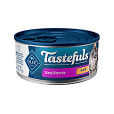 Blue Buffalo Tastefuls Cat Wet Food - Natural, Pate, 5.5 Oz