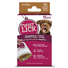 Vetality Twist + Lick Dog SimPill, Easy Pill Administration, Peanut Butter Flavor, 2 Oz