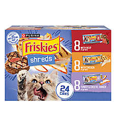 Friskies? Shreds Adult Cat Wet Food - Variety Pack, 5.5 Oz