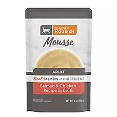 Simply Nourish Adult Wet Cat Food - Natural, Mousse, 3 Oz