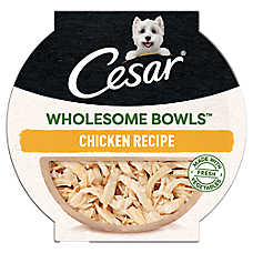 Cesar? Wholesome Bowls Adult Wet Dog Food - Chicken Recipe, 3 oz.