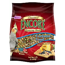 Brown's® Encore® Gourmet Foraging Feast Cockatiel Food - Daily Diet - Foraging Enrichment