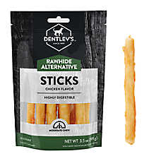 Dentley's? Rawhide-Free 5" Retriever Sticks Dog Chew - Chicken, 10 Count