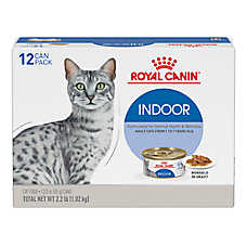 Royal Canin Adult Cat Wet Food - Indoor, Morsels in Gravy, 12 Ct, 2.2 Lb
