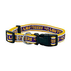 Pets First LSU Satin Collar