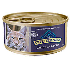Blue Buffalo Wilderness Adult Wet Cat Food - Grain Free, Pate, 5.5 Oz.