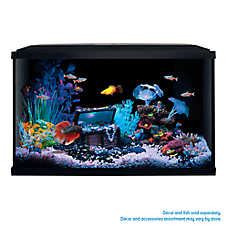 Top Fin? Colorflow&trade; Aquarium Starter Kit with 7 Color-Changing LEDs