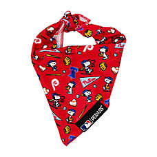 Sassy Woof MLB&trade; x Peanuts&trade; Philadelphia Phillies Dog Bandana