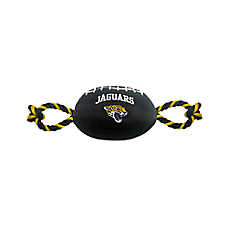 Pets First NFL Jacksonville Jaguars Football Rope Dog Toy