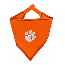 Pets First Clemson Tie Bandana