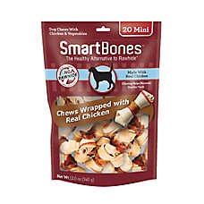 SmartBones? Chicken Wrapped Mini Chews Dog Treat - Chicken