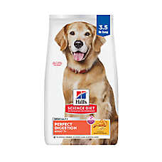 Hill's? Science Diet? Perfect Digestion 7+ Senior Dry Dog Food - Chicken, Whole Oats & Brown Rice