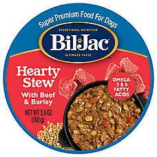 Bil-Jac? Hearty Stew Adult Wet Dog Food - Beef & Barley, 3.5 oz