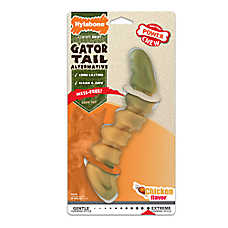 Nylabone? Gator Tail Power Chew Dog Toy, Chicken Flavor