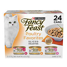 Fancy Feast? Sliced All Life Stages Cat Wet Food - Variety Pack, 24 CT, 72 OZ