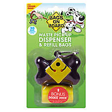 Bags on Board? Bone Pet Poop Bag Dispenser