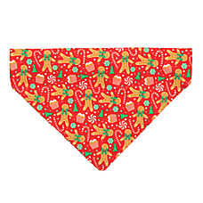 Made By Cleo? Christmas Treats Red Cat Bandana