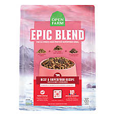Open Farm Epic Blend High Protein Adult Dry Dog Food - Beef & Superfood