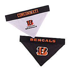 Cincinnati Bengals NFL Reversible Pet Bandana