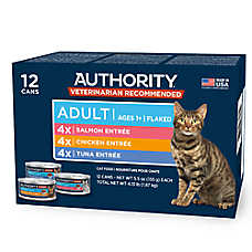 Authority? Everyday Health Cat Wet Food - 66 Oz, Flaked in Gravy, With-Grain