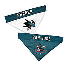 Pets First San Jose Sharks Reversible Bandana