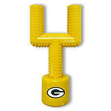 Green Bay Packers Hard Nylon Football Goal Post Dog Chew Toy