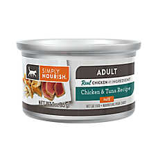Simply Nourish Natural Adult Wet Cat Food - Grain Free, Pate, 3 oz